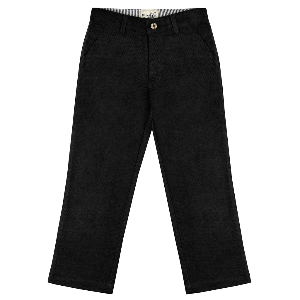 All Navy Boys Corduroy Pants - Toddler Sizes - Slim Fit -