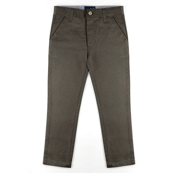 All Navy Boys Poly/Cotton Pants - Slim Fit -