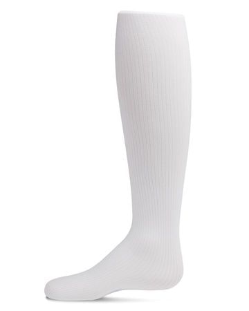MeMoi Girls Fine Ribbed Nylon Tights - MK-214 -