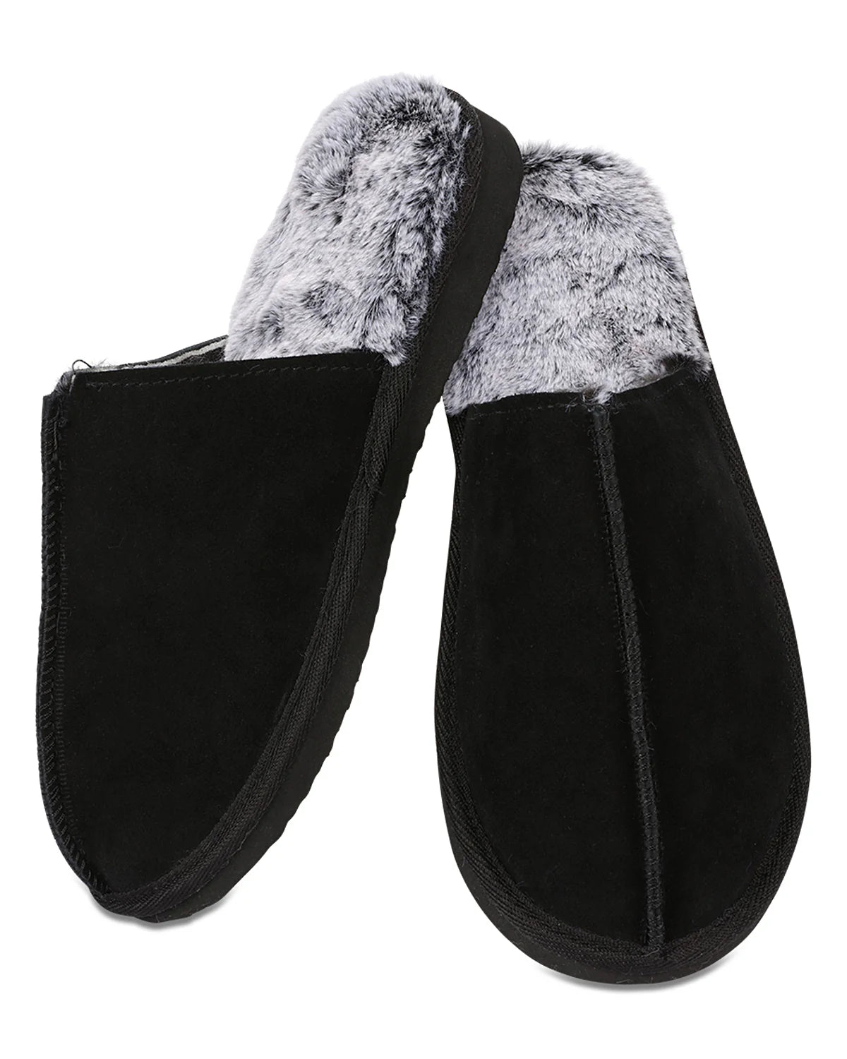 MeMoi Mens Plush Suede Slippers - AZP08321 -
