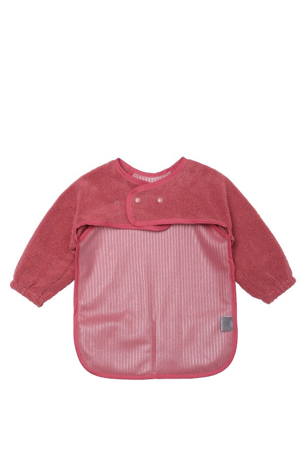 Little Pipers Ribbed Bib - Waterproof Lining - Long Terry Sleeve -