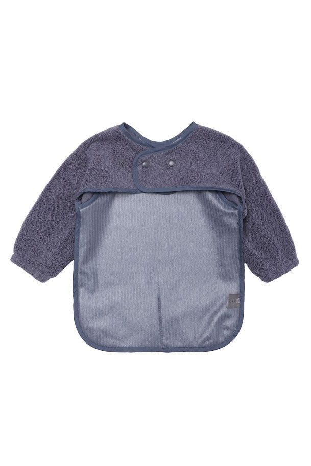 Little Pipers Ribbed Bib - Waterproof Lining - Long Terry Sleeve -