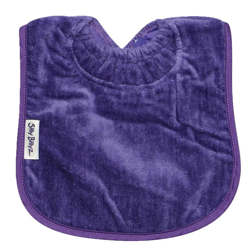 Silly Billyz Waterproof Velour Bib -
