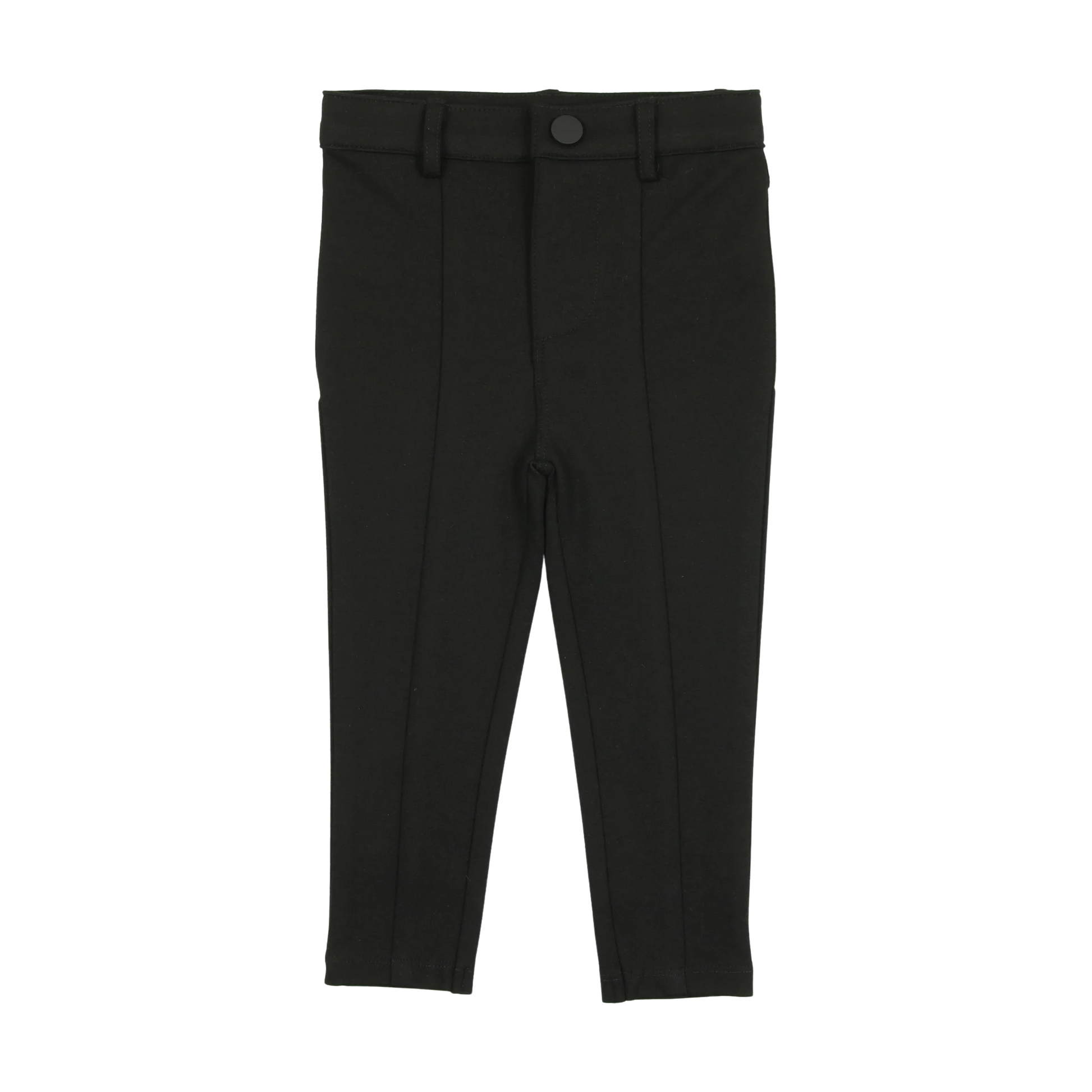 Lil Legs Boys Basic Knit Stretch Pants - With Seam -