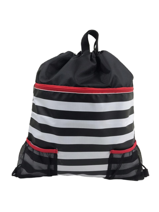 Abstract Drawstring Swim Bag -