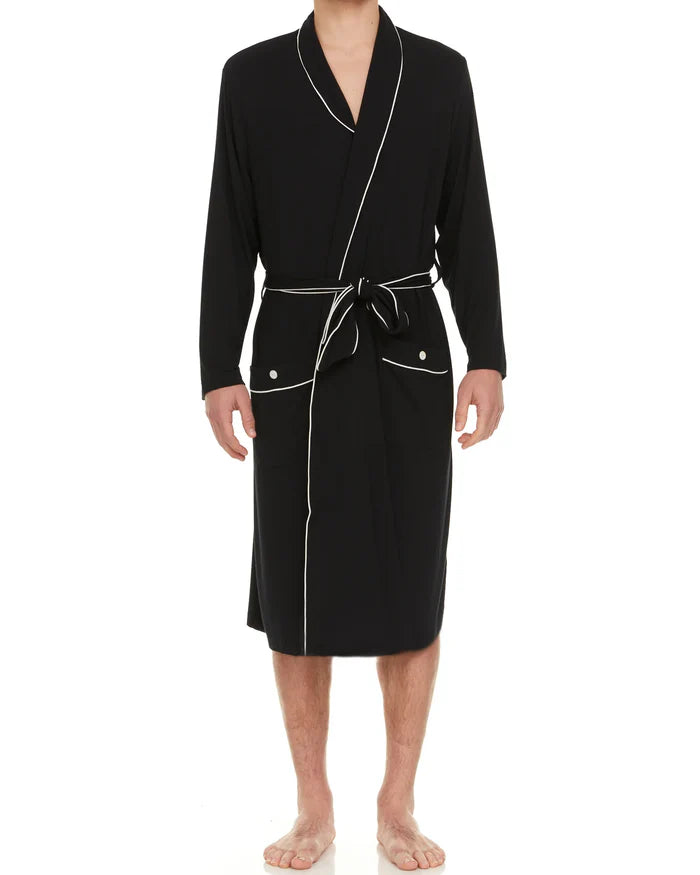 Symmar Jersey Stretch Wrap Robe -