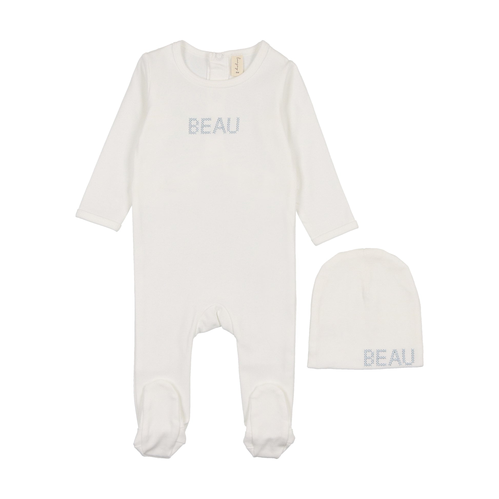 Bonjoy Stitched Beau Footie - SL250142F - SS25 -