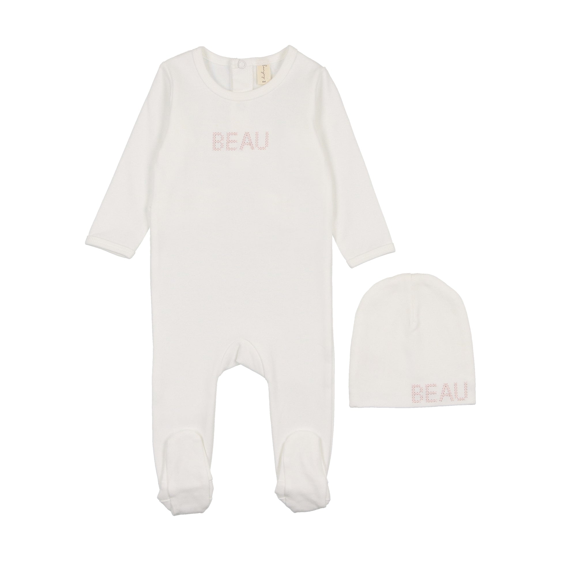 Bonjoy Stitched Beau Footie - SL250142F - SS25 -
