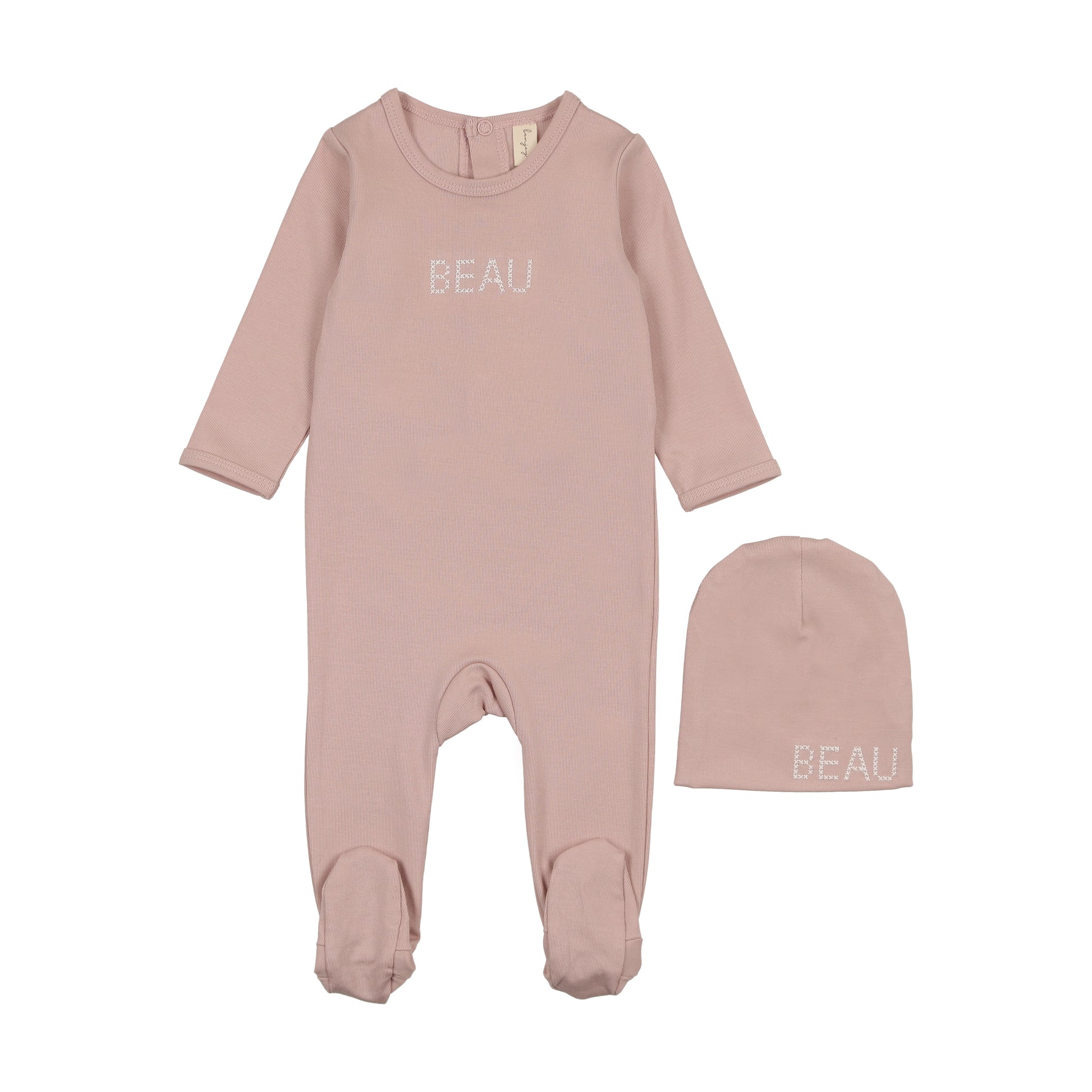 Bonjoy Stitched Beau Footie - SL250142F - SS25 -