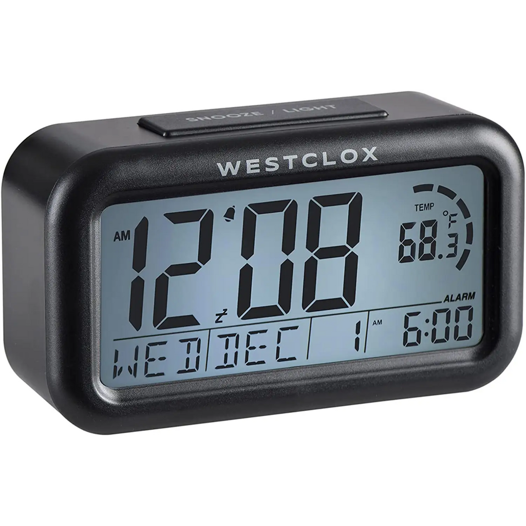 Westclox Digital Calendar Alarm Clock - 72075