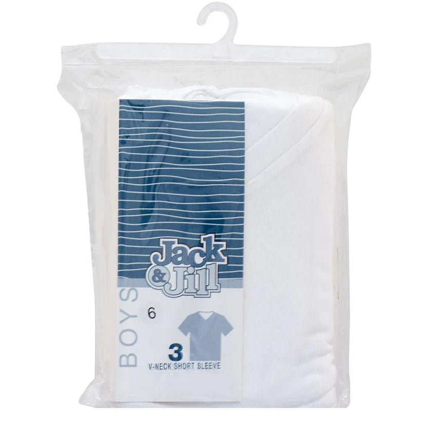 Jack & Jill Boys V-Neck T-Shirt - 3 Pack -
