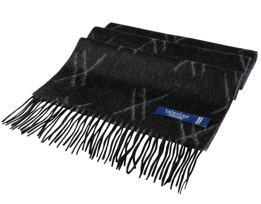 Valentini Mens 100% Cashmere Scarf -