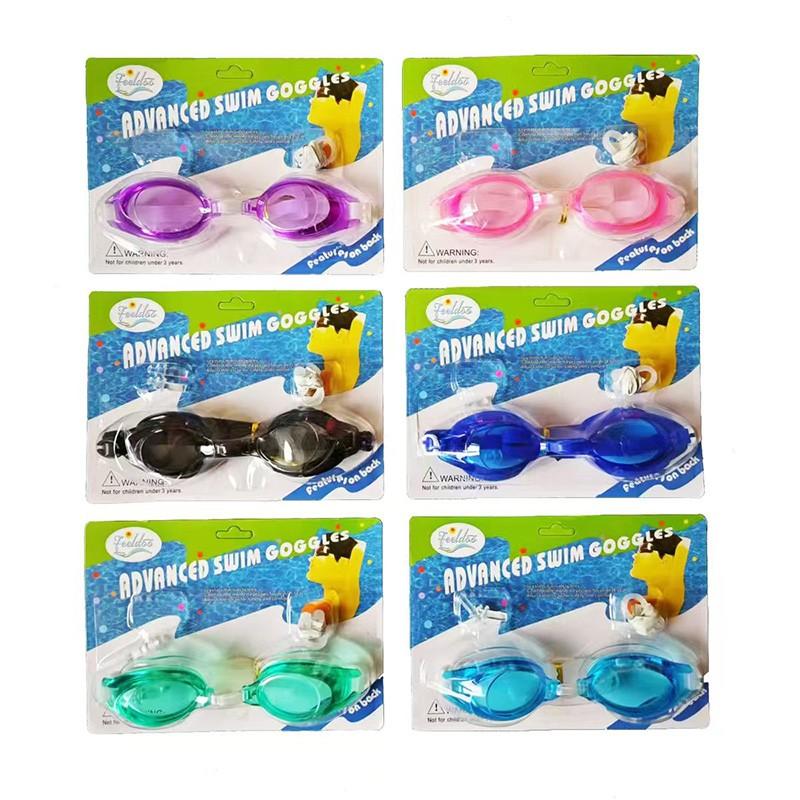 Feeldoo Goggles W/ Ear Plugs and Nose Clip -  Assorted Colors