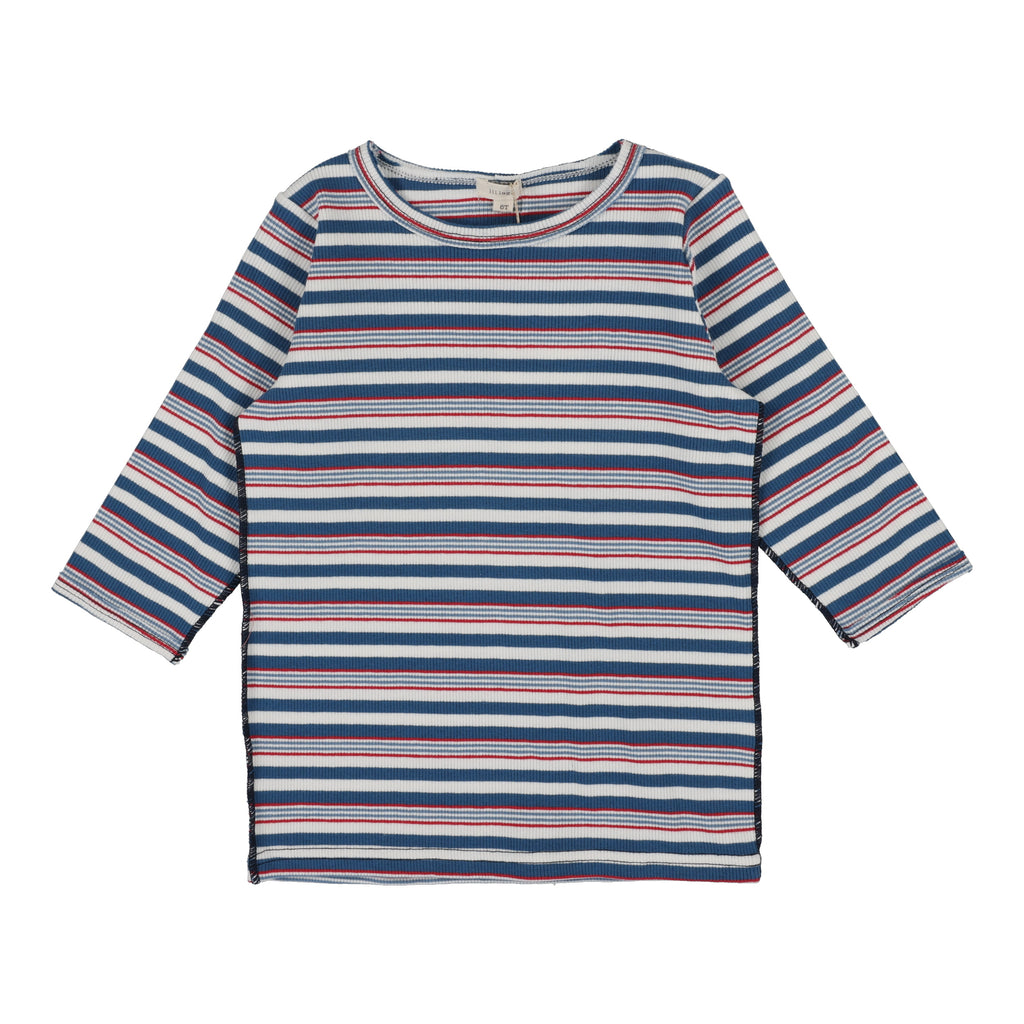 Lil Legs Basic Girl Tee - 3/4 Sleeve - SS25 -