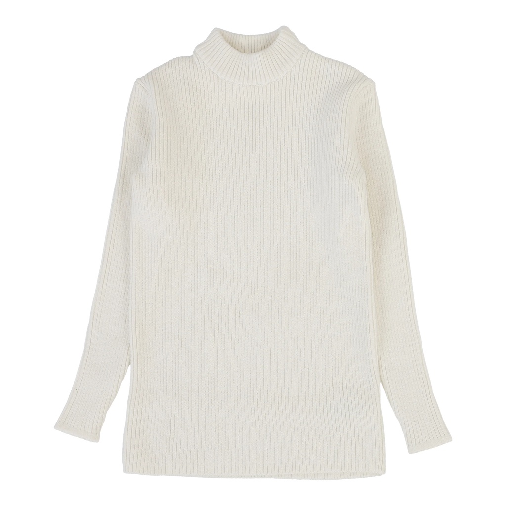 Lil Legs Knit Mock Neck Tee -