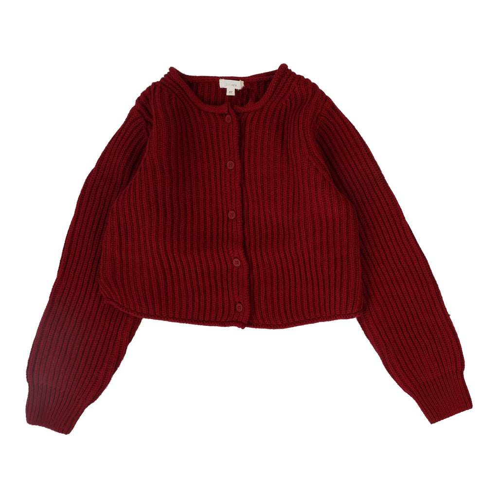 Lil Legs Basic Knit Cardigan -
