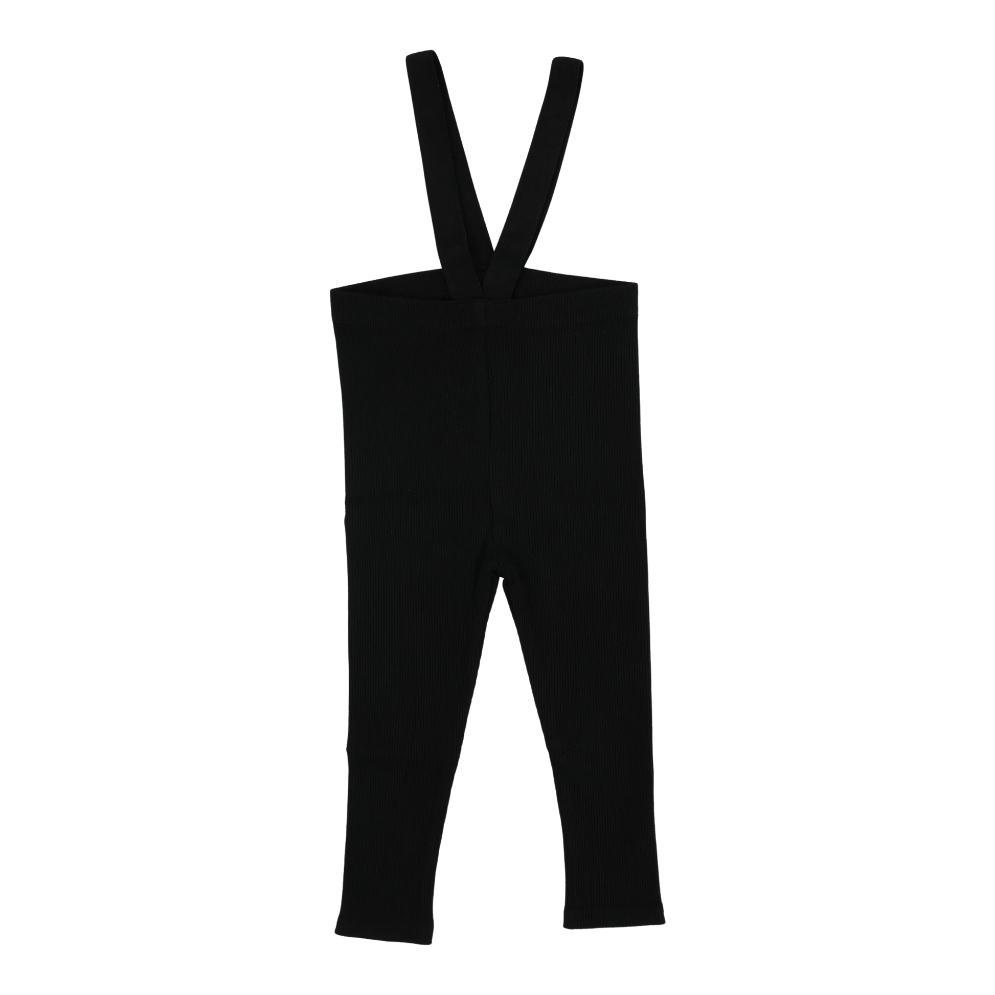 Lil Legs Ribbed Suspender Leggings -  Basic Colors -
