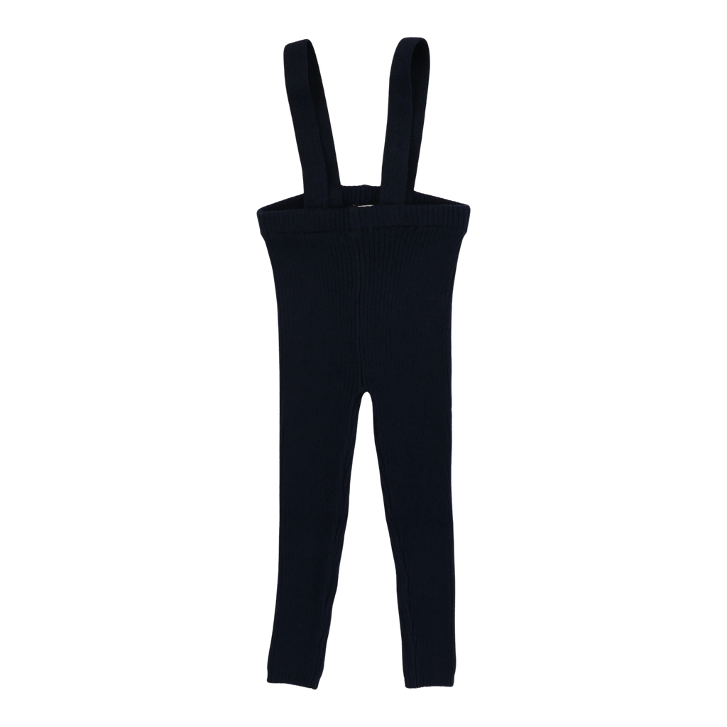 Analogie Basic Knit Suspender Leggings -