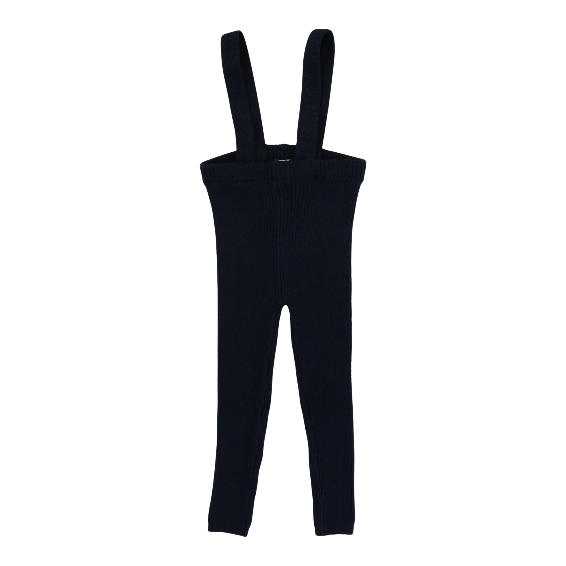 Analogie Basic Knit Suspender Leggings -