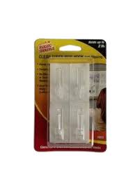 Clear Super Mug Hooks - 4 Pack