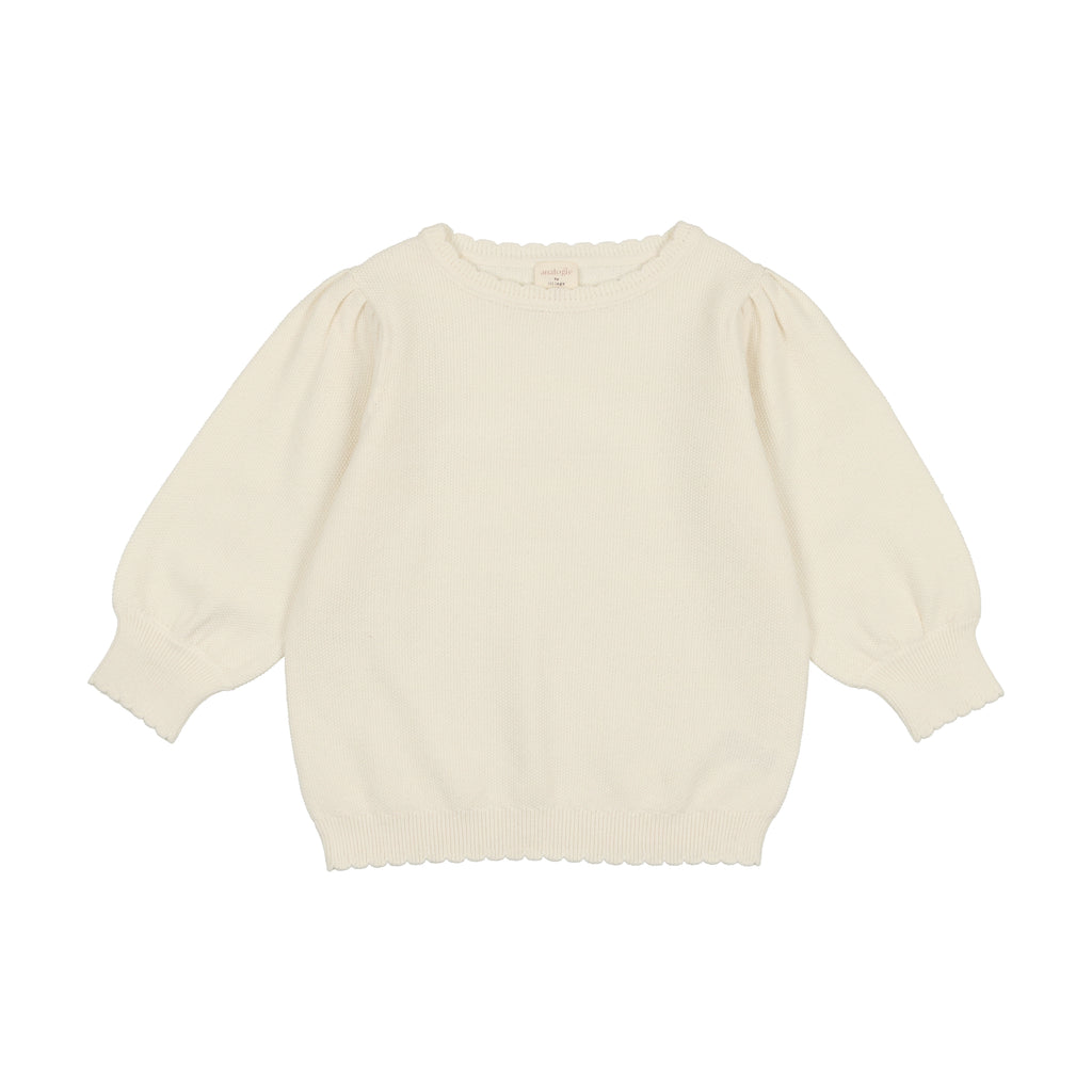 Analogie Knit Sweater - 3/4 Sleeve - SS24 -