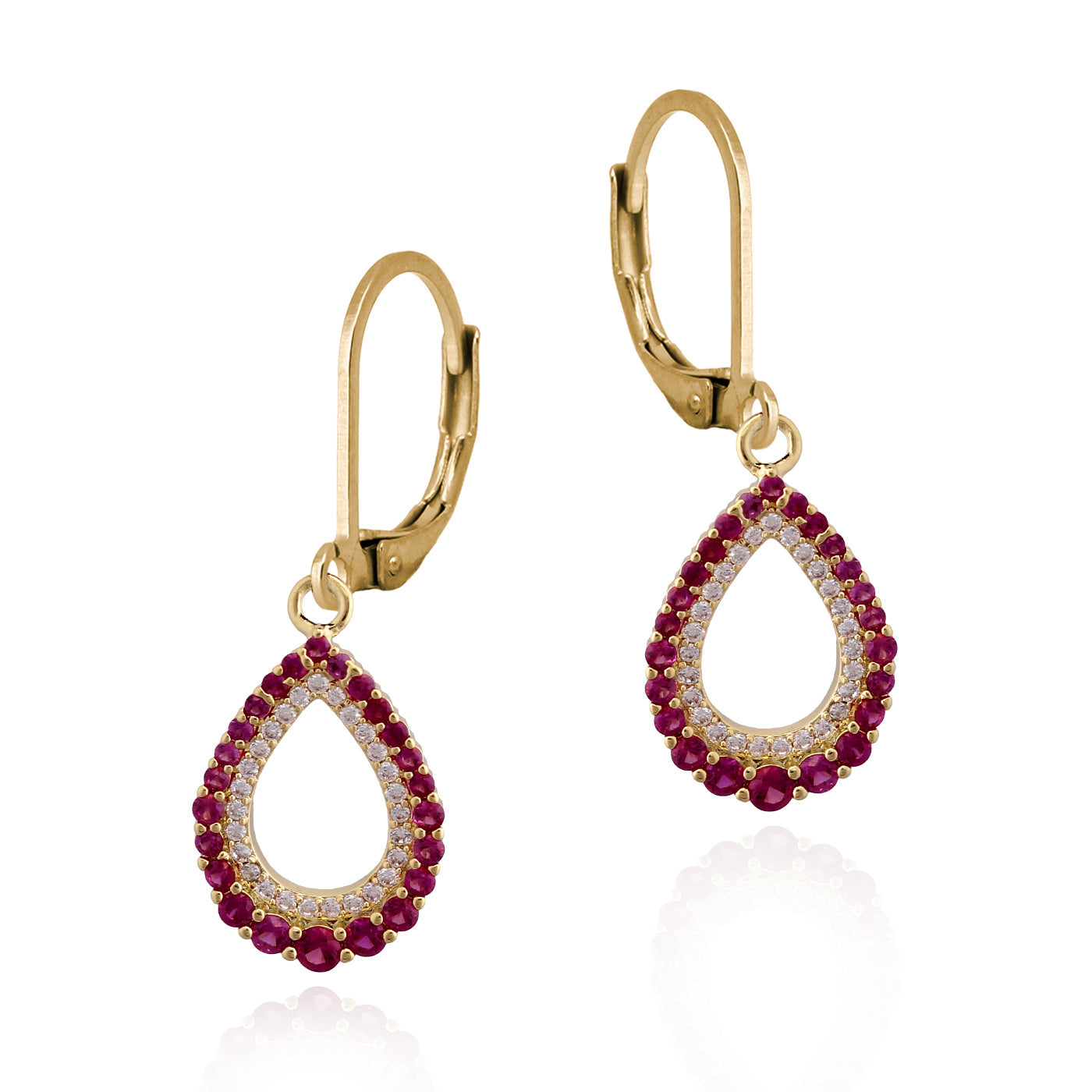 Cameo Collection Earrings - E5147-F-CZU