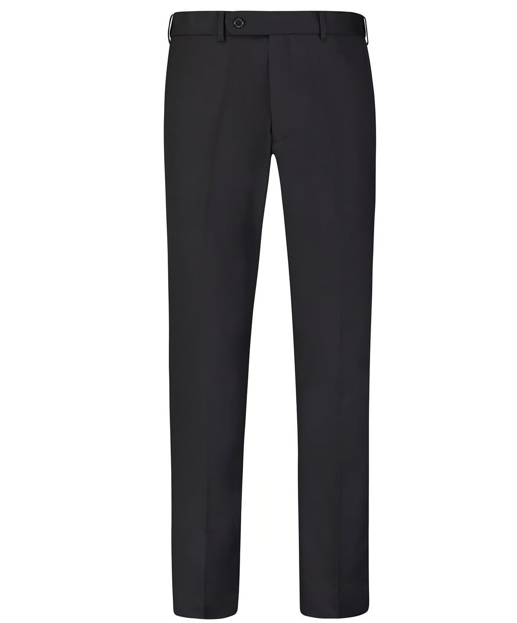 Elegance Mens Black Flat Pants - 101 -