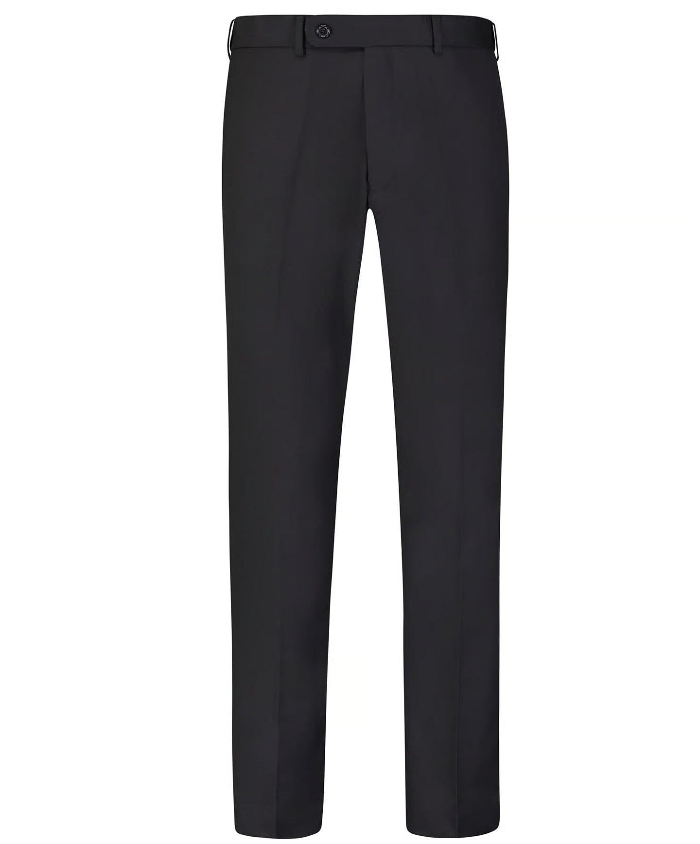 Elegance Mens Black Flat Pants - 101 -