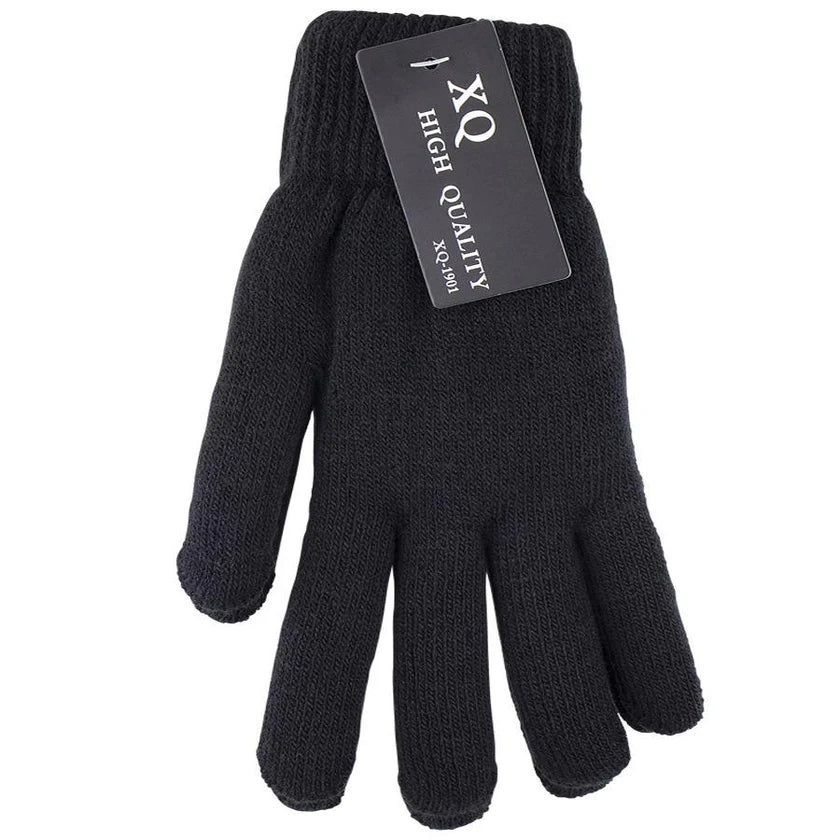 Fantino Knit Glove With Fur Lining - 221 -