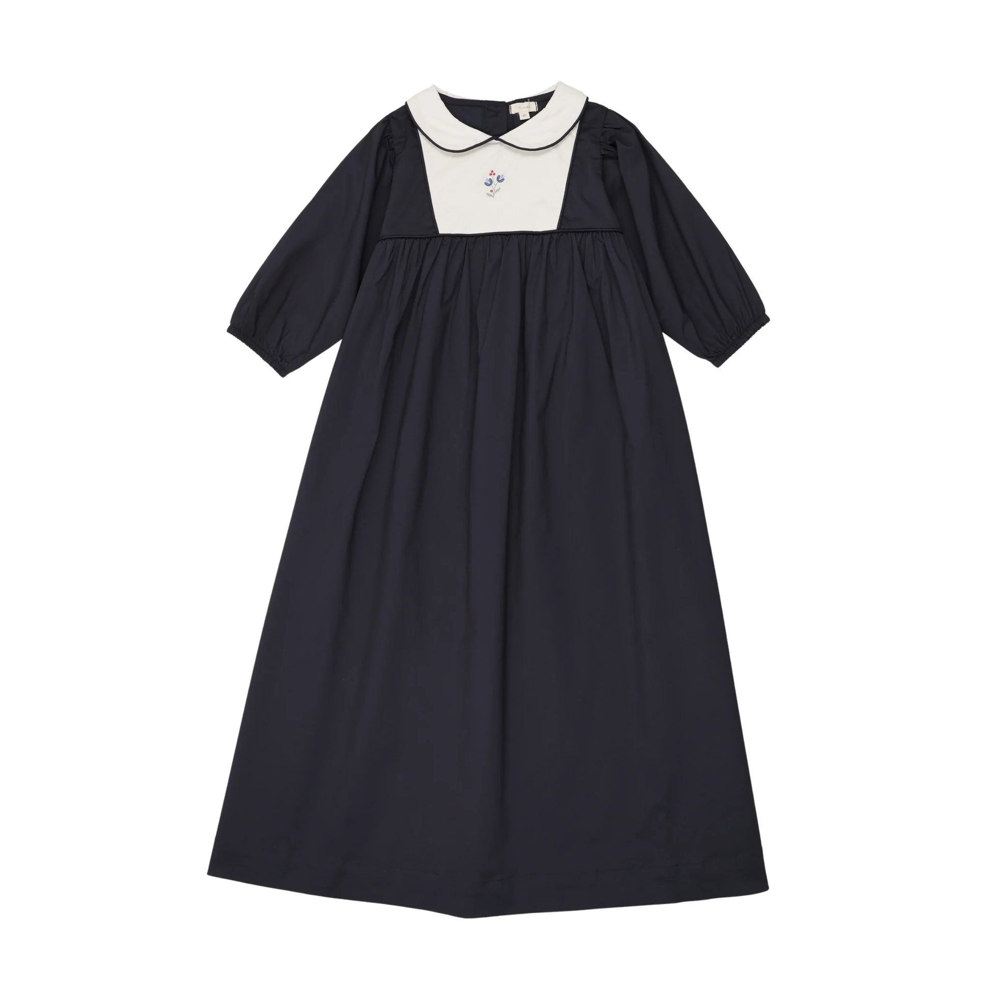 Lil Legs Bib Maxi Dress 3/4 Sleeve - SS26 -