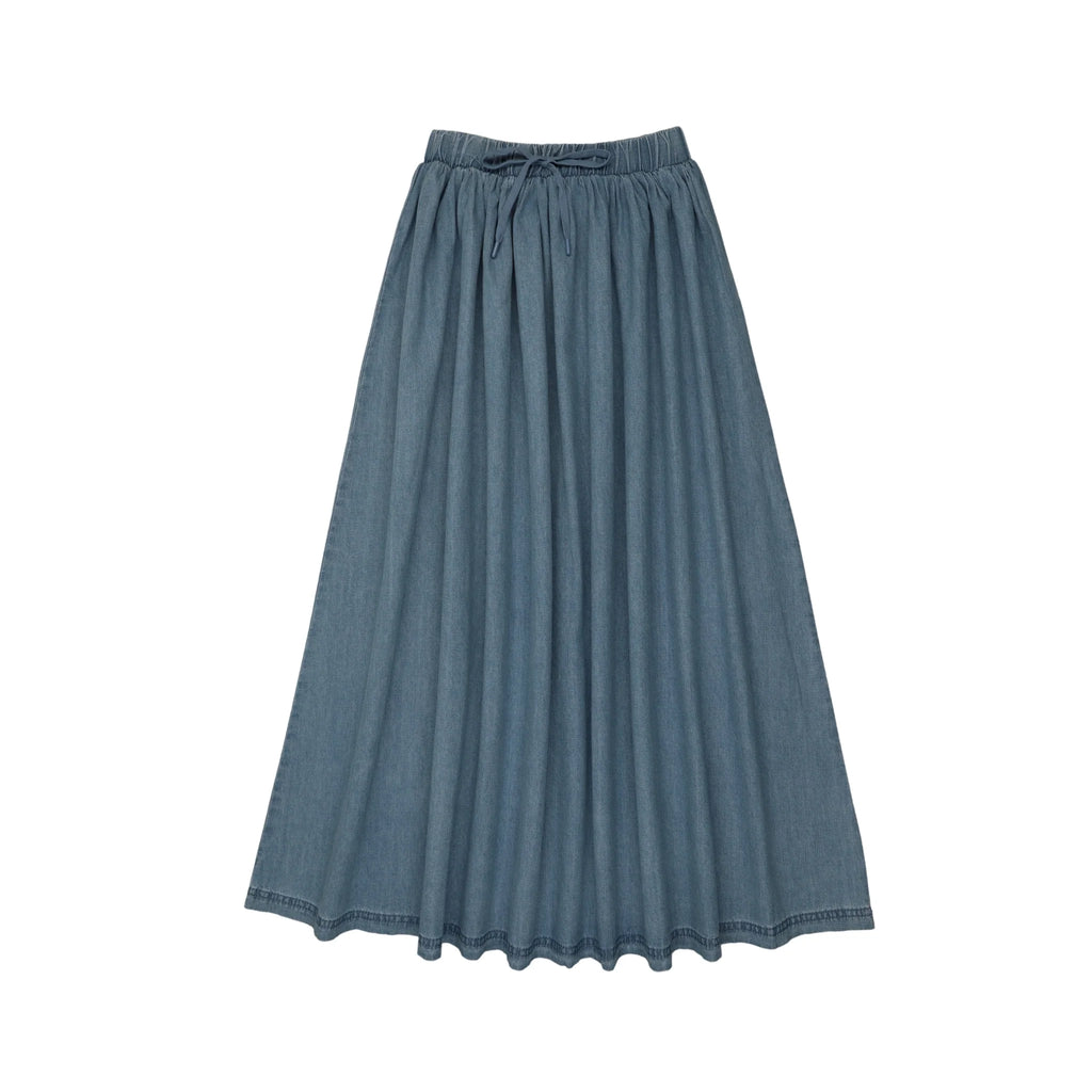 Lil Legs Denim Drawstring Maxi - SS26 -
