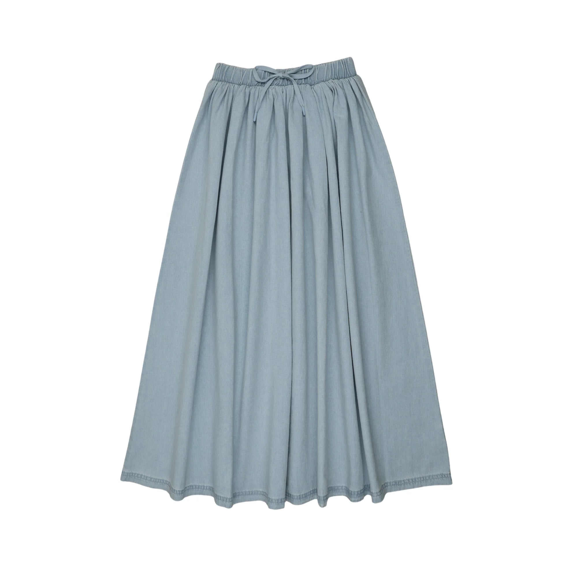 Lil Legs Denim Drawstring Maxi - SS26 -