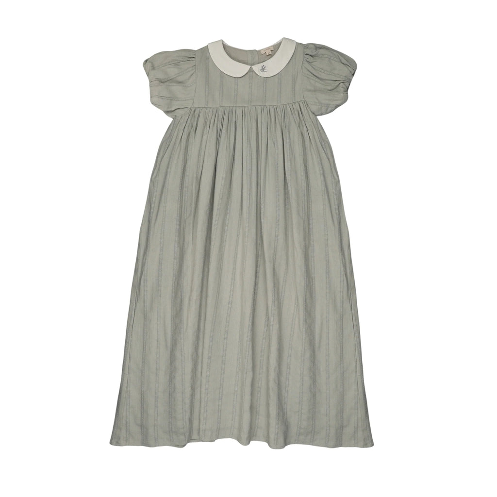 Lil Legs Embroidered Collar Maxi Short Sleeve - SS26 -