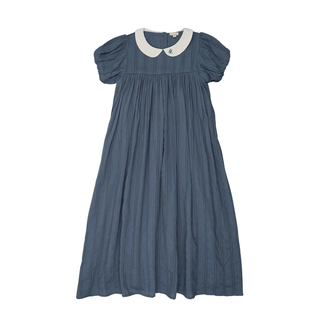 Lil Legs Embroidered Collar Maxi Short Sleeve - SS26 -