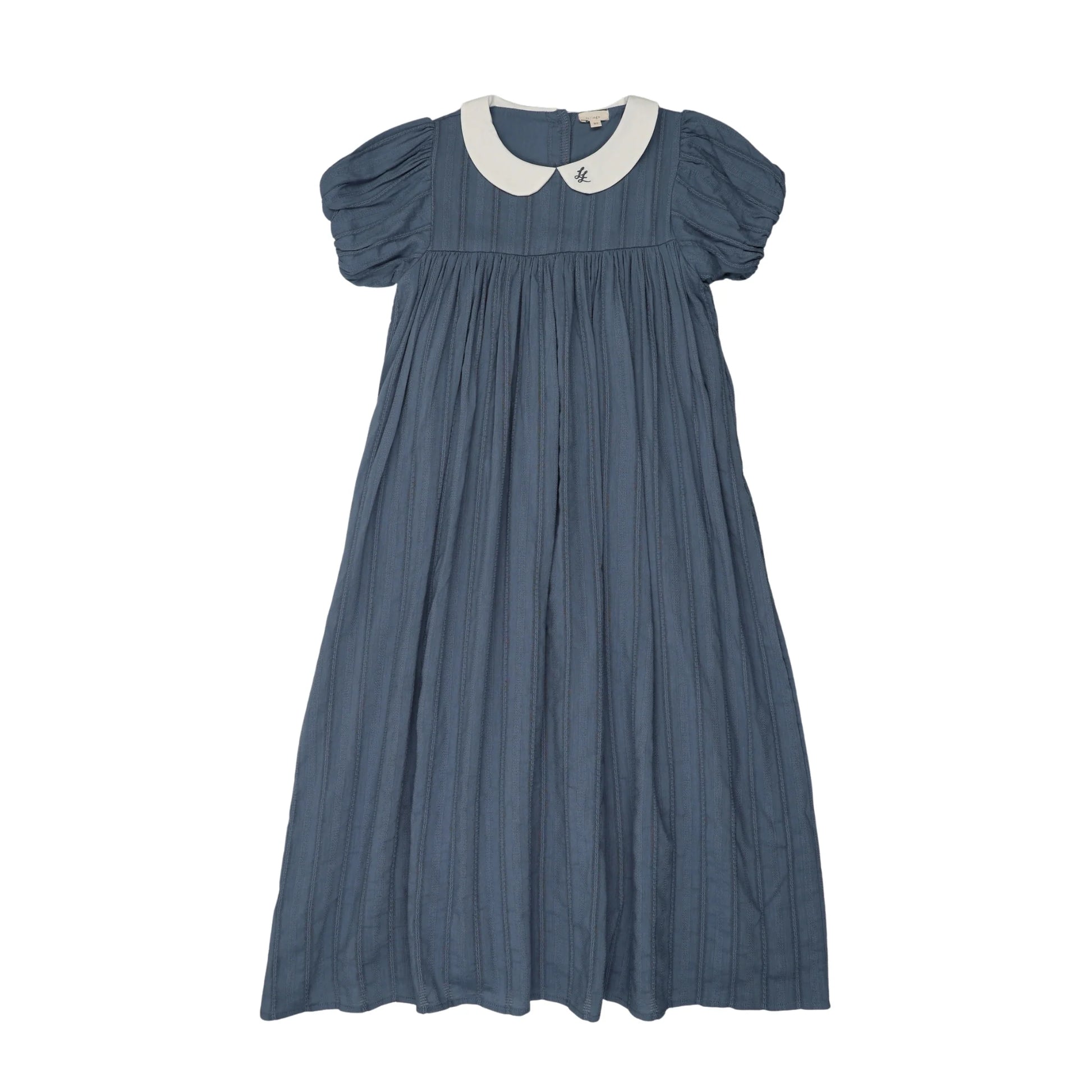 Lil Legs Embroidered Collar Maxi Short Sleeve - SS26 -