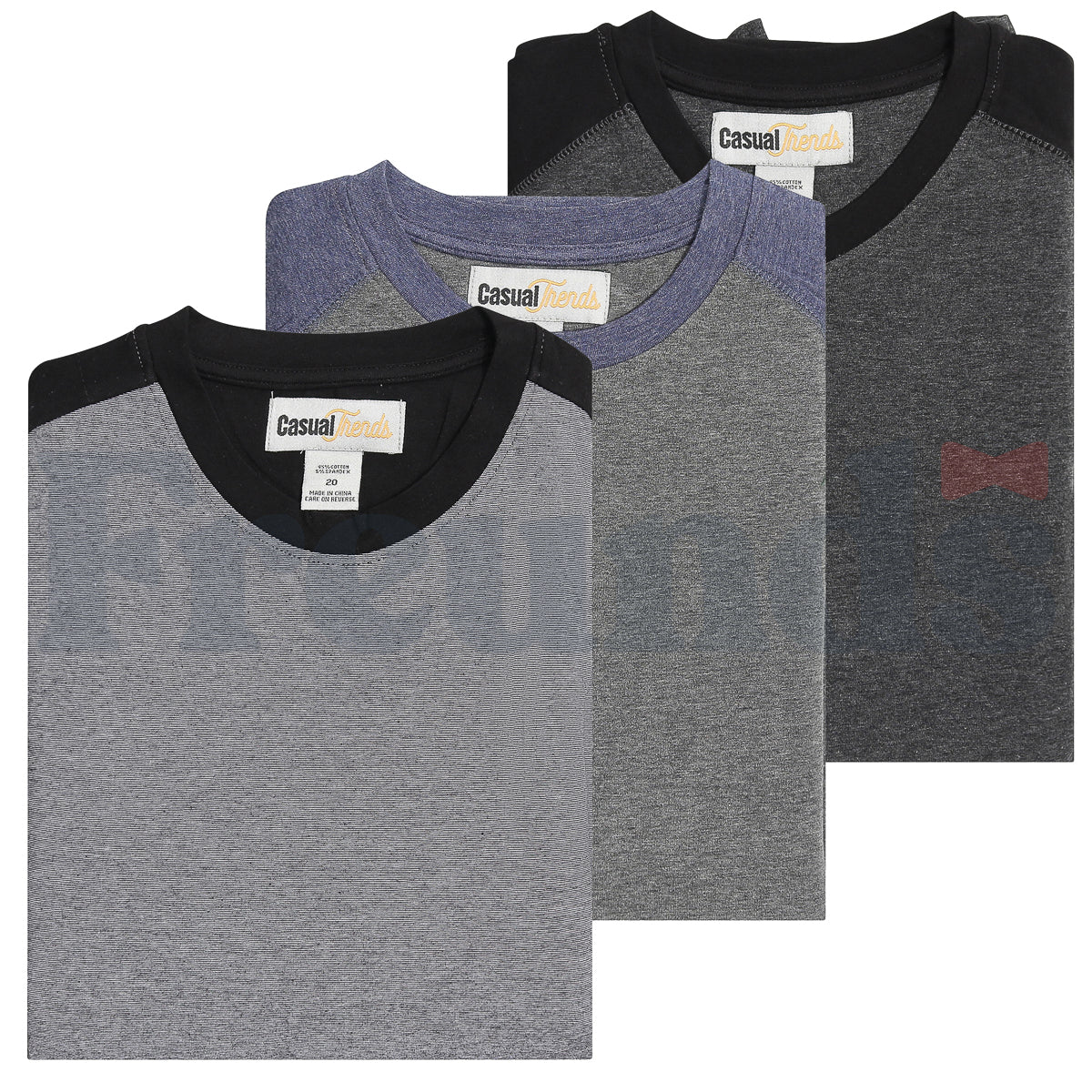 Casual Trends Knit Pajamas - Crew Neck  -