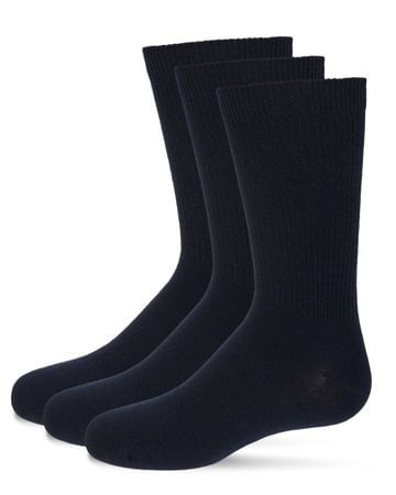 MeMoi Boys Thin Rib Crew Socks - 3 Pack - MK-565 -