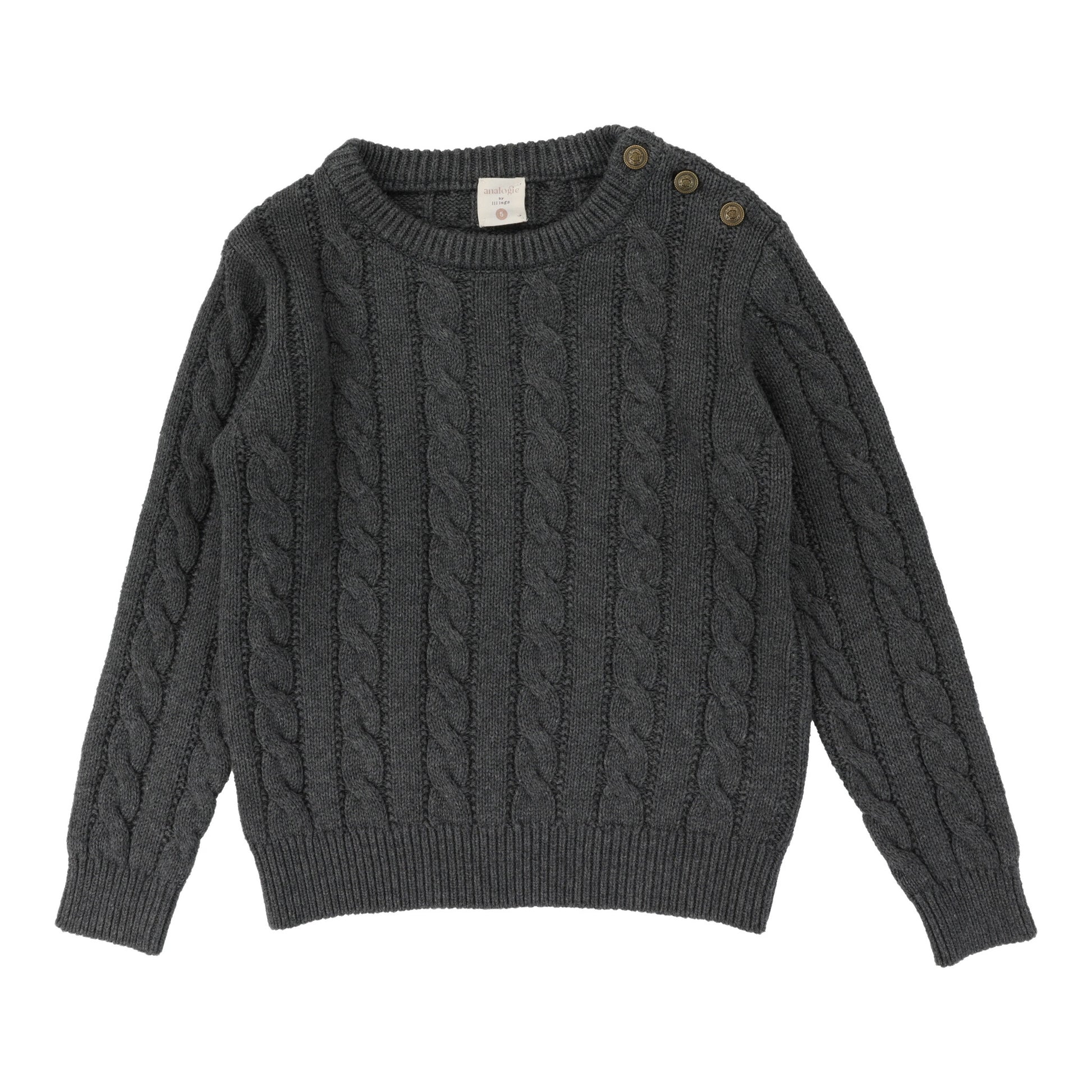 Analogie Cable Crewneck Sweater - FW24 -