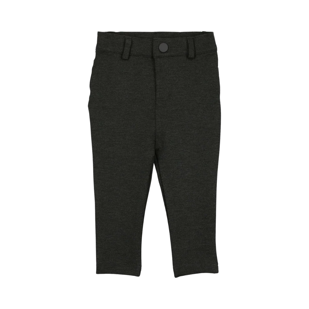 Lil Legs Boys Basic Knit Stretch Pants - Without Seam -