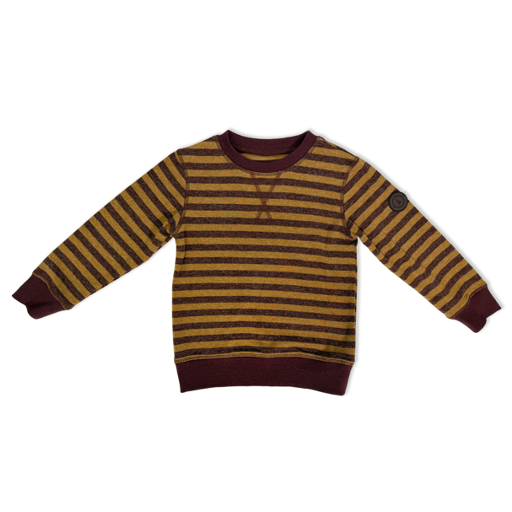 Jolie Enfants Heather Striped Sweatshirt - FB3161 - FW26 -