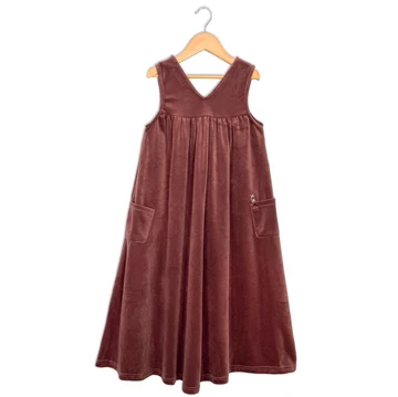 Jolie Enfants V Velour Jumper Robe - FC2464 - FW26 -