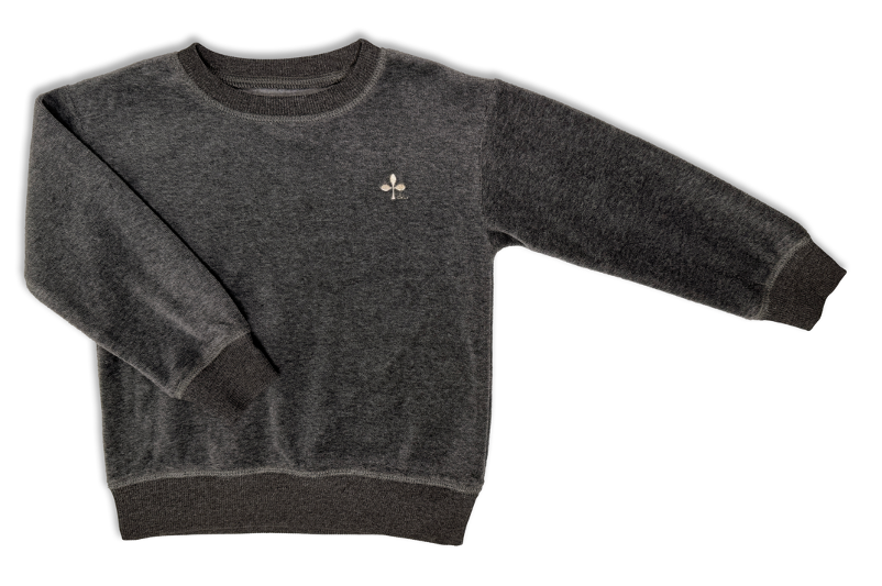 Jolie Enfants Velour Clover Sweatshirt - FB3162 - FW26 -