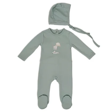 Bunny Love Boys Garden Folk Footie - FL1765 - FW26 -