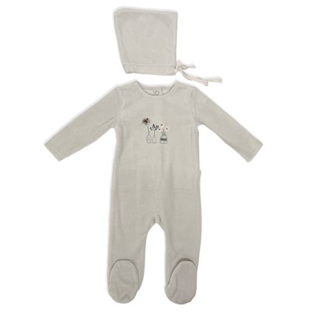 Bunny Love Boys Flower Pot Footie - FL1766 - FW26 -