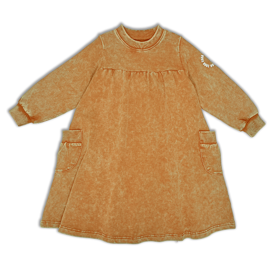 Jolie Enfants Stonewash Dress - FB2367 - FW26 -