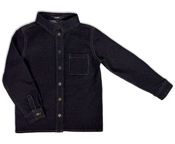 Jolie Enfants Stretch Denim Shirt - FB11611 - FW26 -