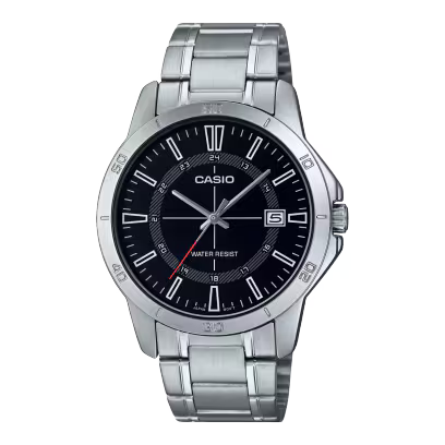 Casio Chain Watch W/ Roman Numerals & Date -