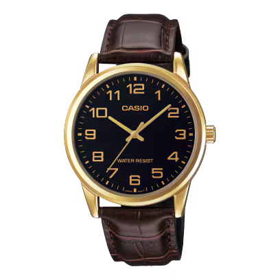 Casio Brown Leather Watch