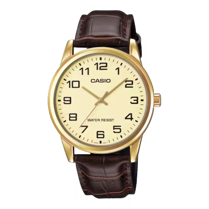 Casio Brown Leather Watch