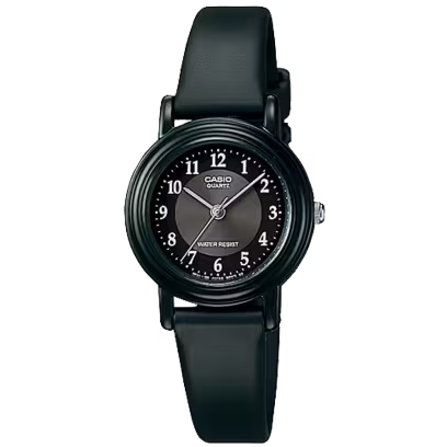 Casio Ladies Analog Watch - Black